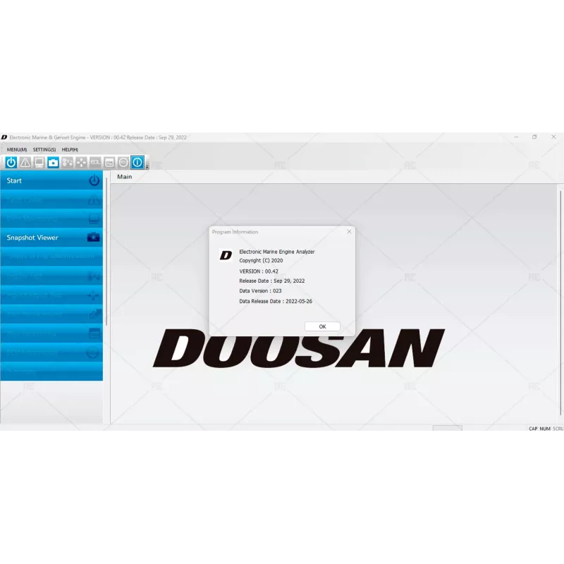 DOOSAN ELECTRONIC MARINE & GENSET ENGINE 00.42 [2022.10]