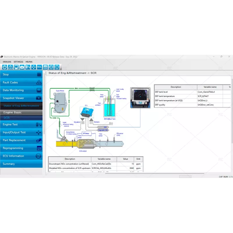 DOOSAN ELECTRONIC MARINE & GENSET ENGINE 00.42 [2022.10]