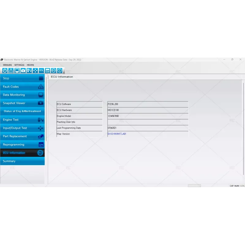 DOOSAN ELECTRONIC MARINE & GENSET ENGINE 00.42 [2022.10]