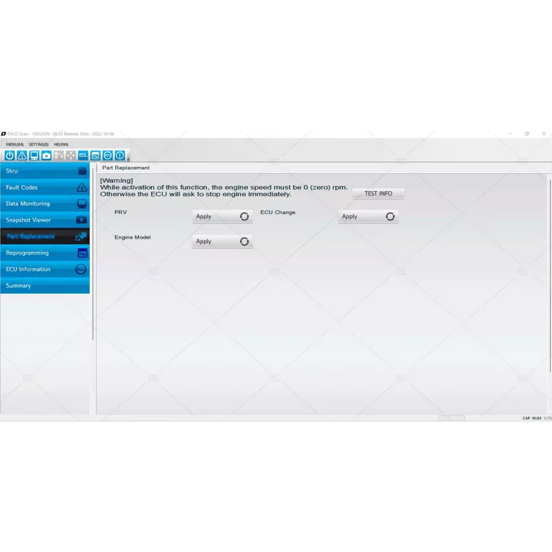 DOOSAN DIAGNOSTIC TOOL DX22 SCAN 0.12 [2022.10]