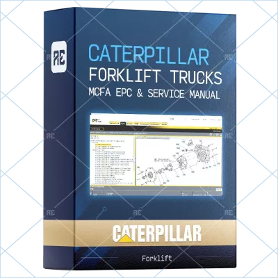 CATERPILLAR FORKLIFT TRUCKS MCFA EPC & SERVICE MANUAL 3.0.0.10 [2022.10]