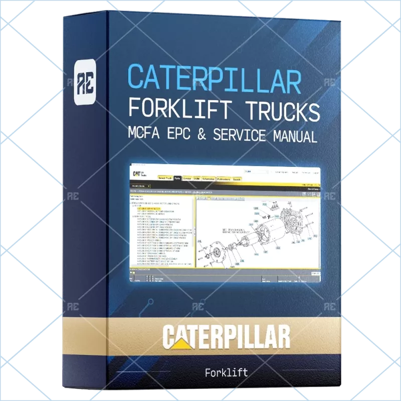 CATERPILLAR FORKLIFT TRUCKS MCFA EPC & SERVICE MANUAL 3.0.0.10 [2022.10]