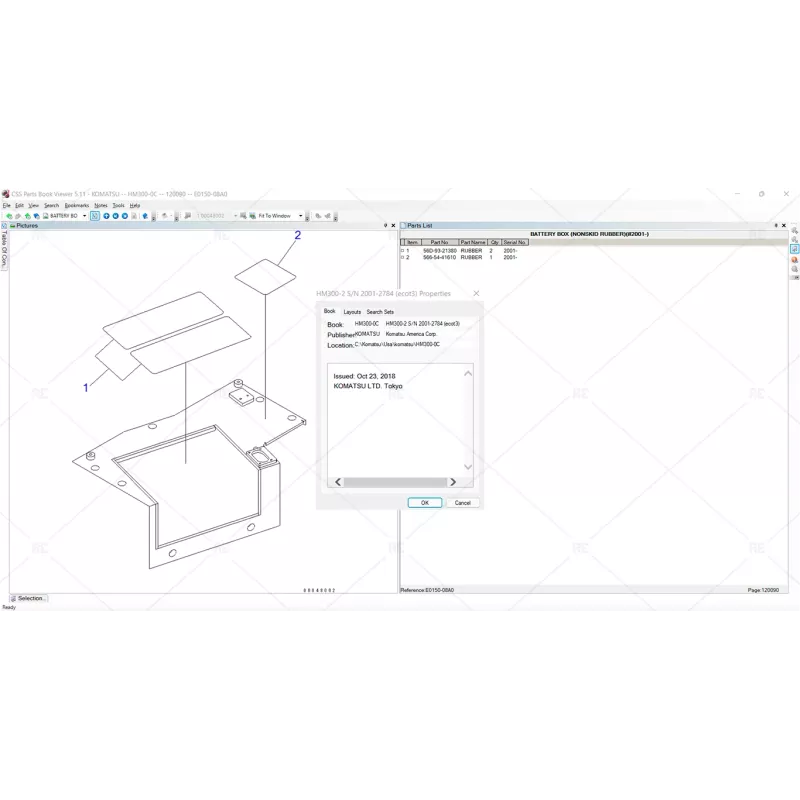 KOMATSU CSS-NET EPC USA 2022.05