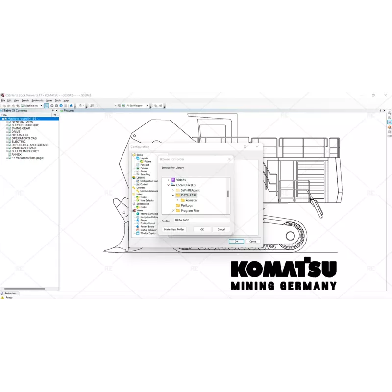 KOMATSU CSS EPC MINING EXCAVATOR 2022.05