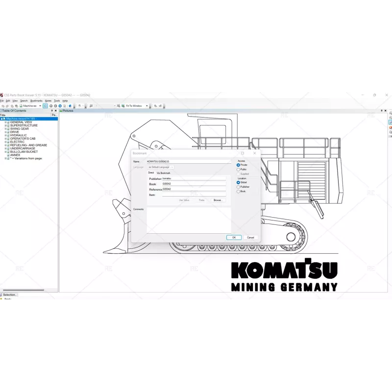 KOMATSU CSS EPC MINING EXCAVATOR 2022.05