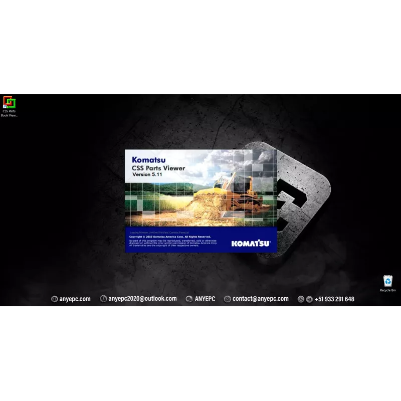 KOMATSU CSS EPC MINING EXCAVATOR 2022.05