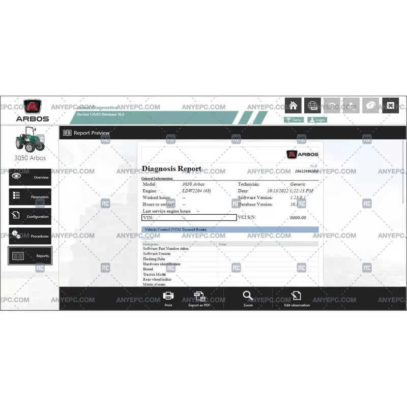 ARBOS DIAGNOSTICS 1.15.0.1 [2022.05]