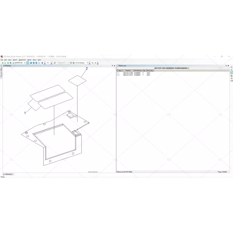 KOMATSU EPC LINKONE CSS PARTS VIEWER UPDATED USA SPARE PARTS CATALOGUE 5.11 [2022.05]