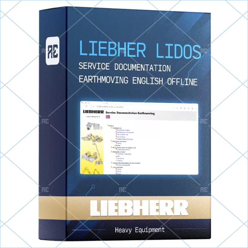 LIEBHERR LIDOS SERVICE DOCUMENTATION EARTHMOVING ENGLISH OFFLINE 2022.03