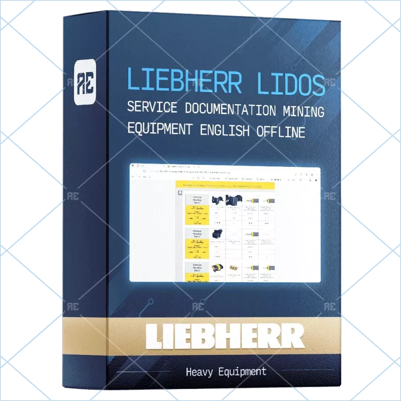 LIEBHERR LIDOS SERVICE DOCUMENTATION MINING EQUIPMENT ENGLISH OFFLINE 2022.03