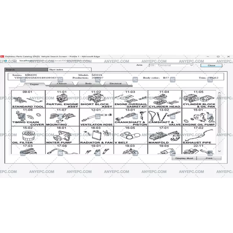 DAIHATSU PARTS CATALOG 2022.02