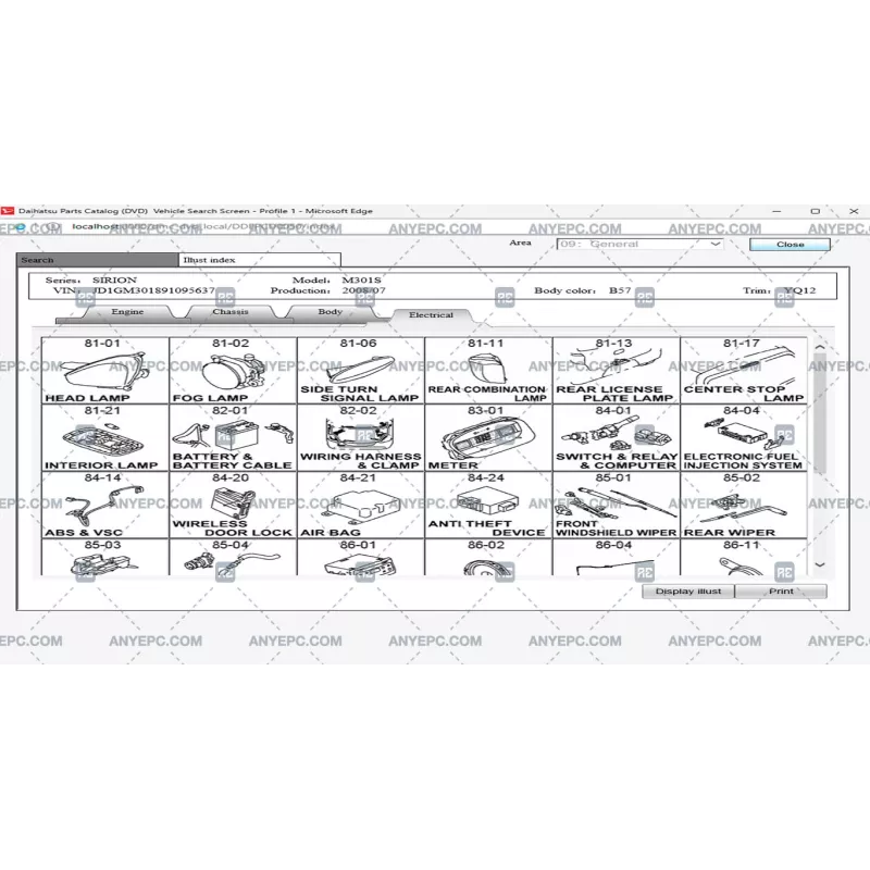 DAIHATSU PARTS CATALOG 2022.02
