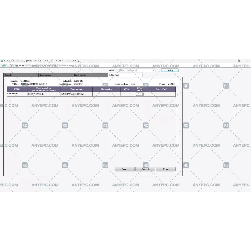 DAIHATSU PARTS CATALOG 2022.02