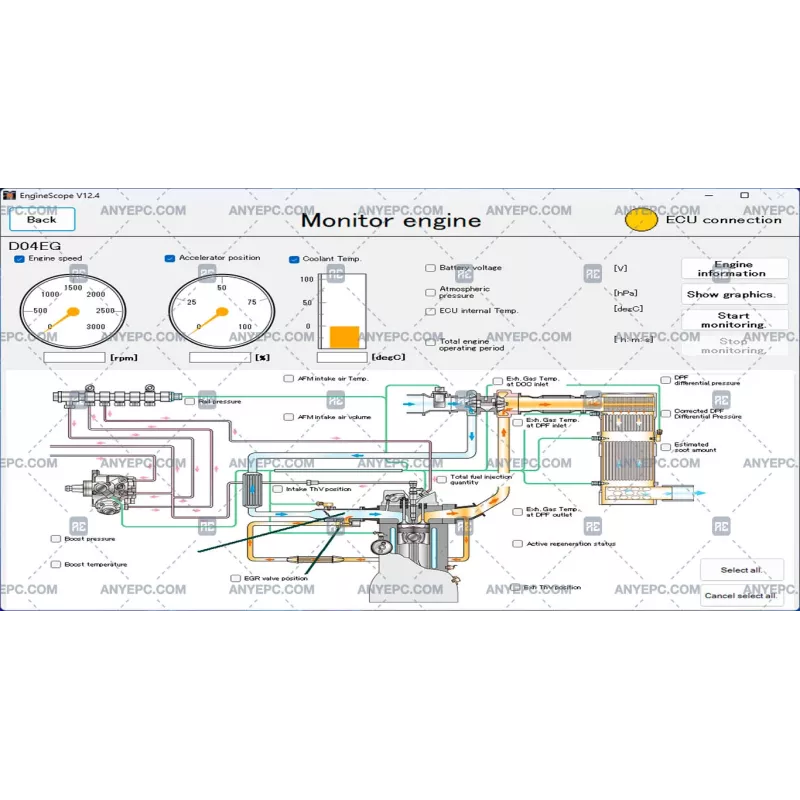 MITSUBISHI DIESEL ENGINE SERVICE TOOL ENGINE SCOPE 12.4.2 [2022]