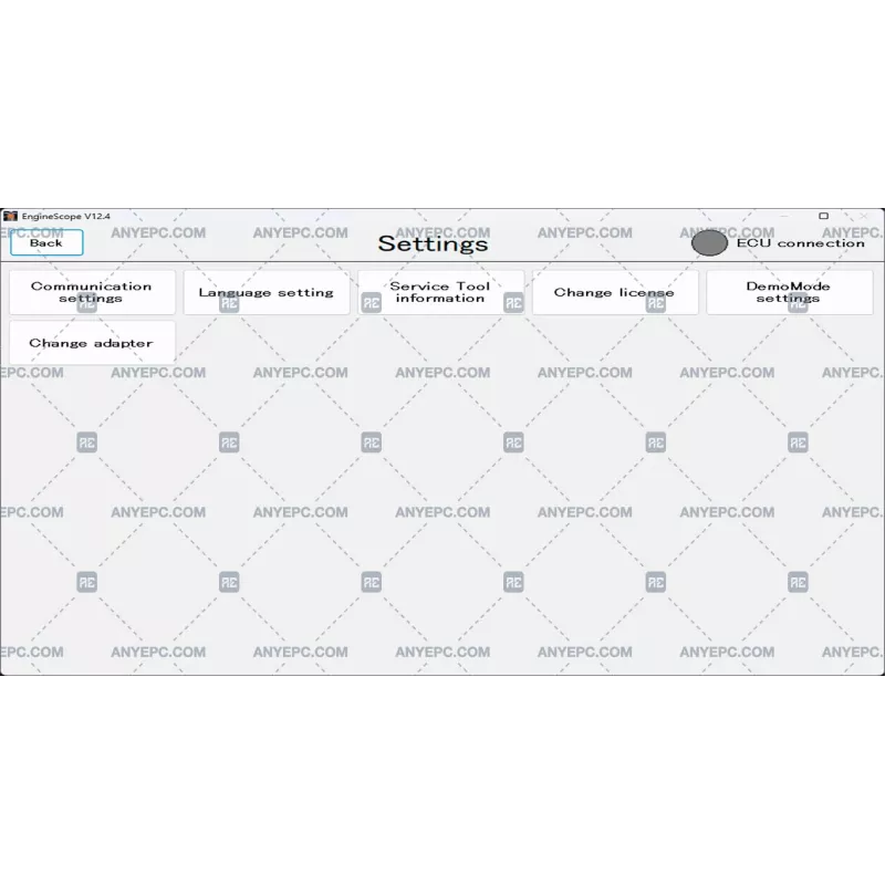 MITSUBISHI DIESEL ENGINE SERVICE TOOL ENGINE SCOPE 12.4.2 [2022]