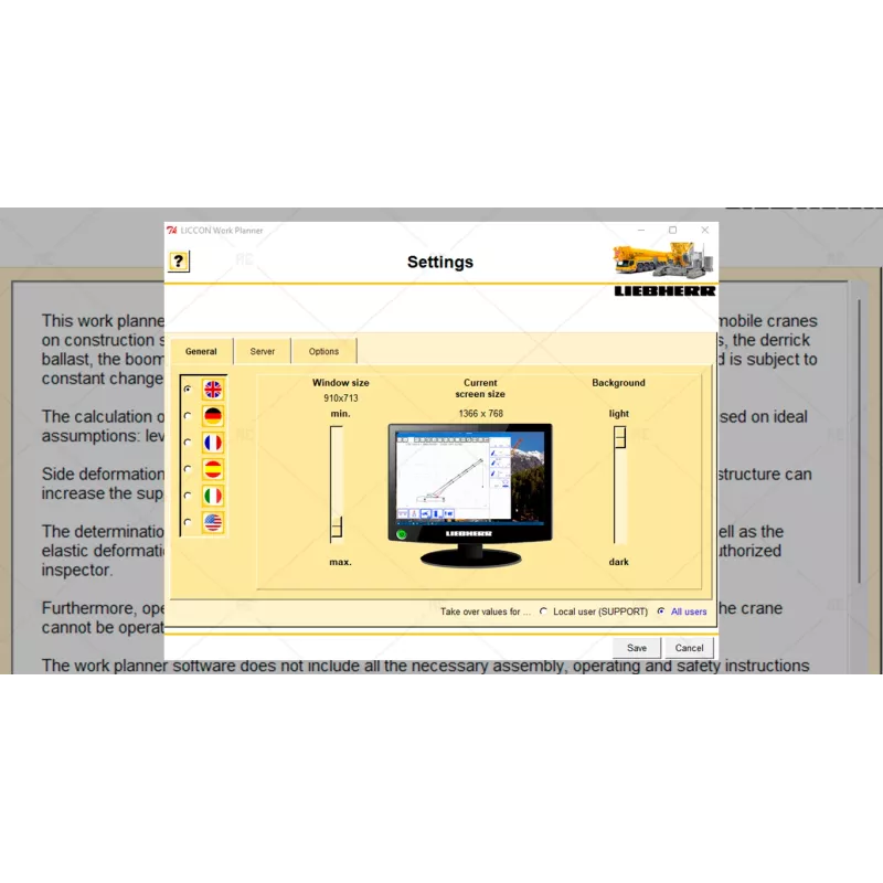 LIEBHERR LICCON UNIVERSAL WORK PLANNER 6.21 [2022]