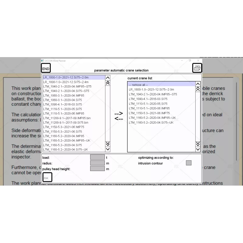 LIEBHERR LICCON UNIVERSAL WORK PLANNER 6.21 [2022]