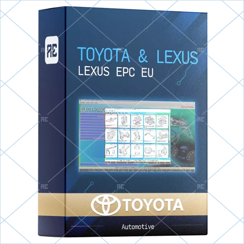 TOYOTA & LEXUS ELECTRONIC PARTS CATALOGUE EU 2022.01 [2022]