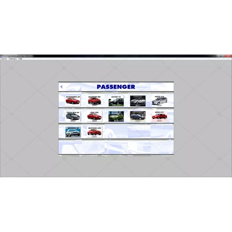 FORD MICROCAT ASIA PACIFIC & AFRICA 2022.01