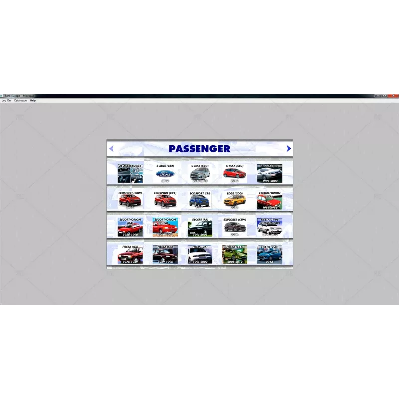 FORD MICROCAT EUROPE EPC 2022.01