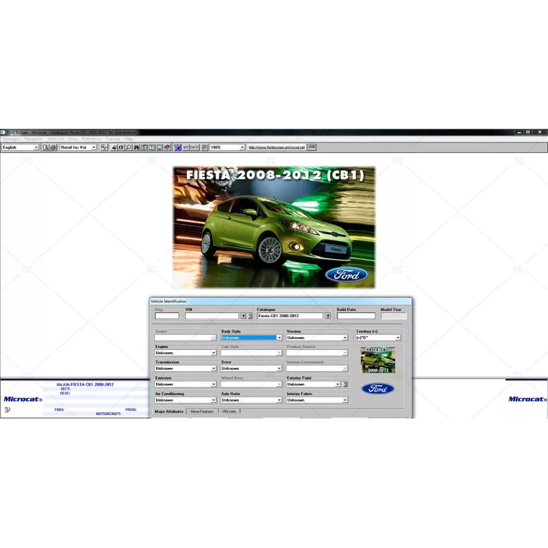 FORD MICROCAT EUROPE EPC 2022.01