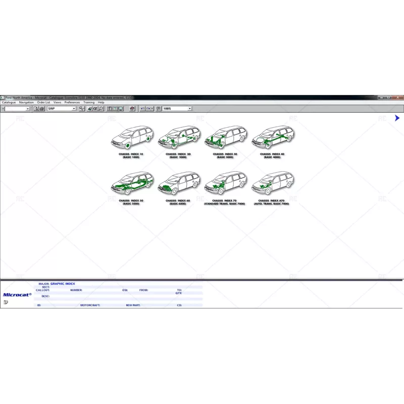 FORD MICROCAT NORTH AMERICA 2022.01