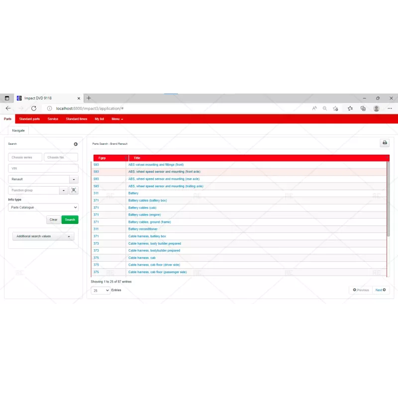 RENAULT TRUCK IMPACT 9118 [2022]