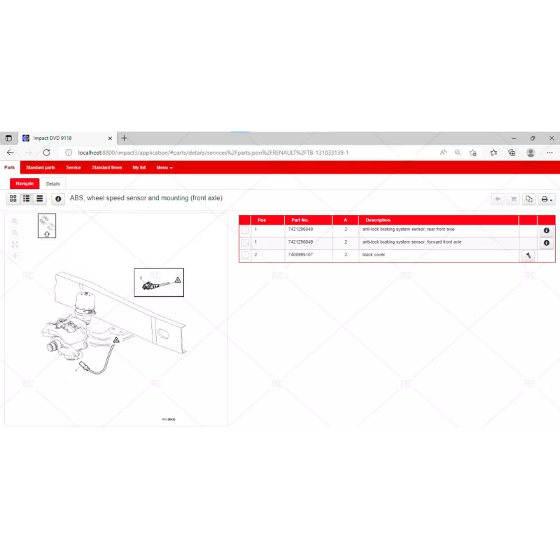RENAULT TRUCK IMPACT 9118 [2022]
