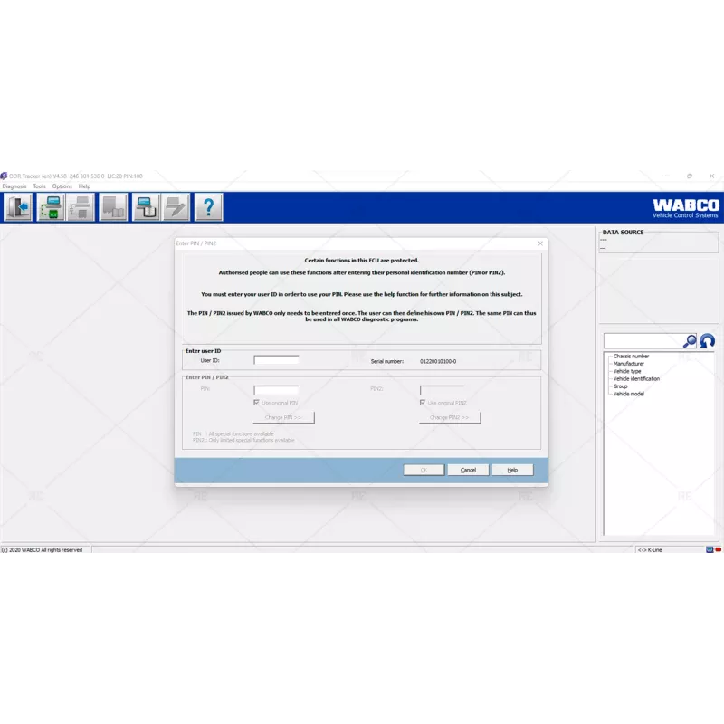 WABCO ODR TRACKER 4.50
