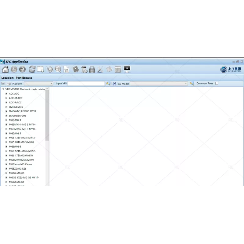SAIC MOTOR EPC SYSTEM CHINA 1.0.2.0 [2021.11]
