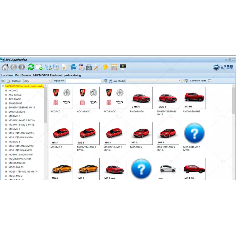 SAIC MOTOR EPC SYSTEM CHINA 1.0.2.0 [2021.11]