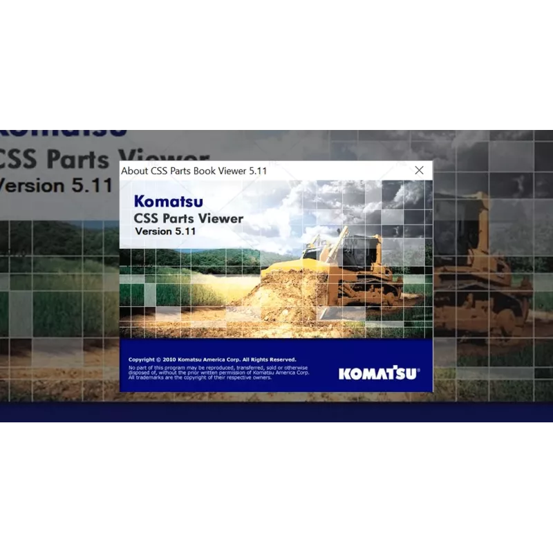 KOMATSU CSS EPC FORKLIFT USA 5.11 [2021.11]