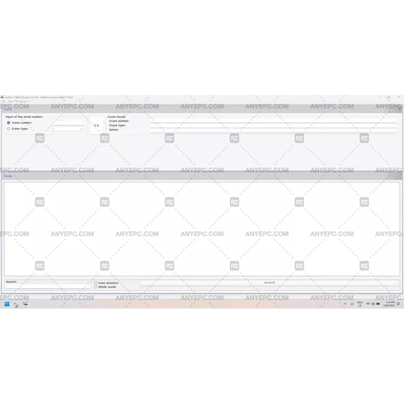 LIEBHERR MOBILES SERVICE PORTAL 1.8.4.0 [2021.11]