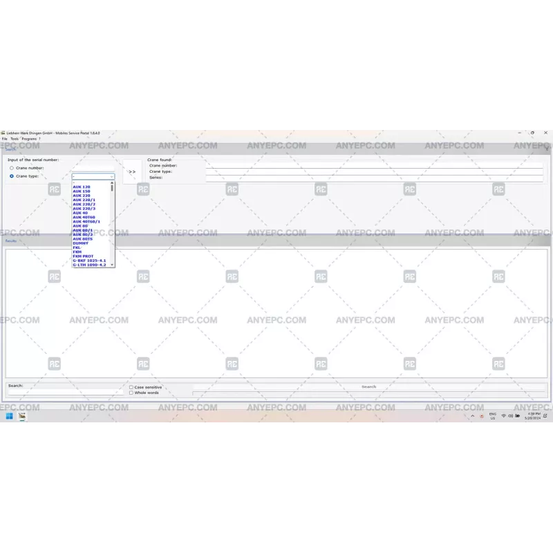 LIEBHERR MOBILES SERVICE PORTAL 1.8.4.0 [2021.11]