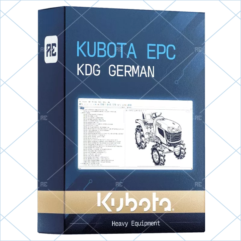 KUBOTA EPC KDG GERMAN 2021.10