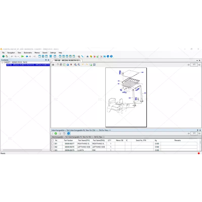 KUBOTA KE EPC 2021.10
