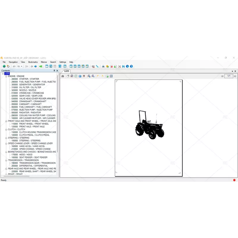 KUBOTA KE EPC 2021.10