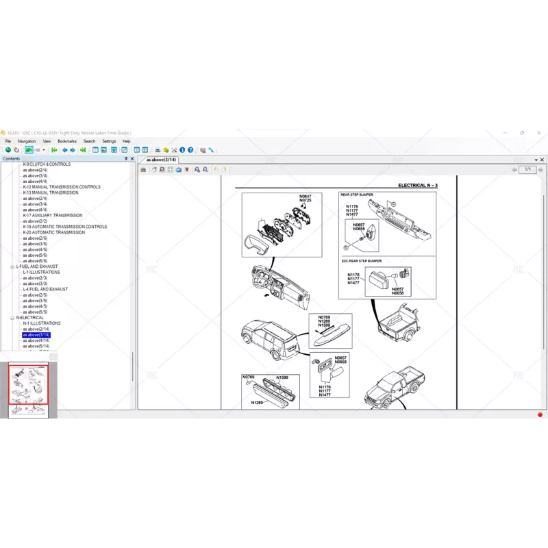 ISUZU CSS-NET WORLD WIDE MANUAL 3.0 [2021.09]