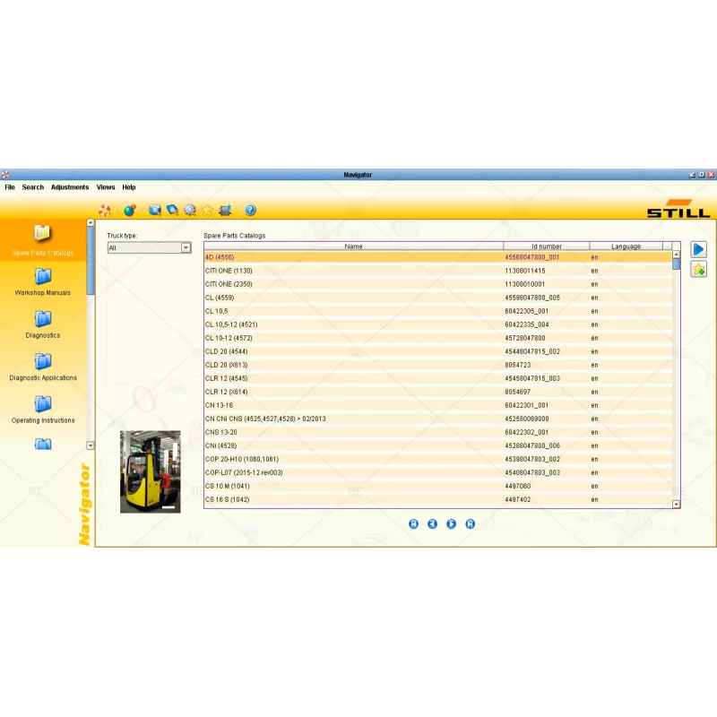 STILL STEDS NAVIGATOR FORKLIFTS D8.21 R9 [2021.09]