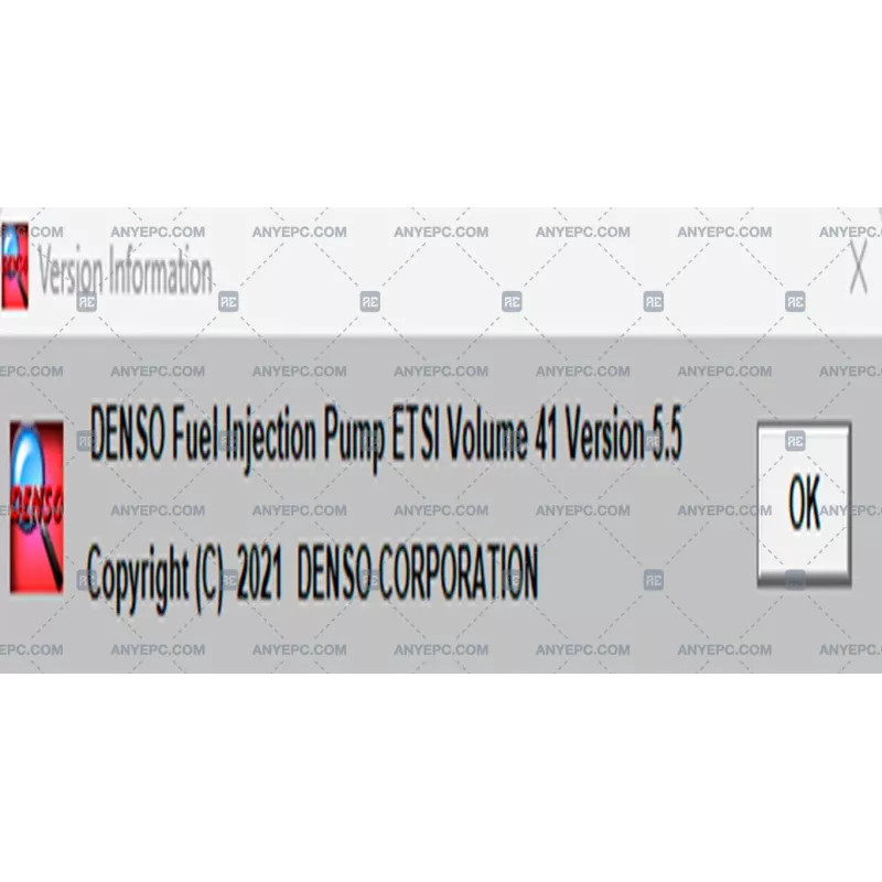 DENSO FUEL INJECTION PUMP ETSI VOLUME 41 5.5 [2021.06]