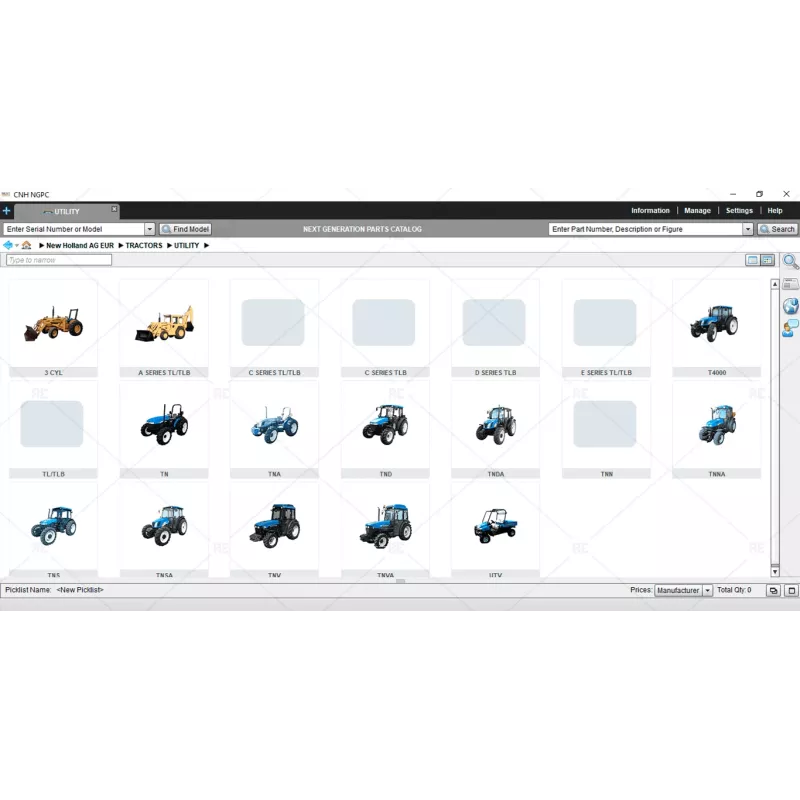 NEW HOLLAND AGRICULTURE EUROPE EPC 2.17.3 [2021.03]