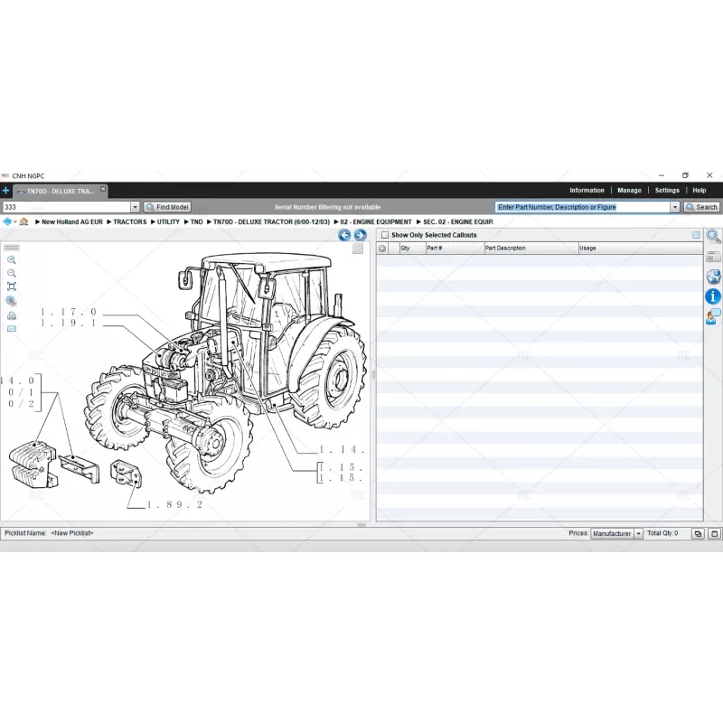 NEW HOLLAND AGRICULTURE EUROPE EPC 2.17.3 [2021.03]