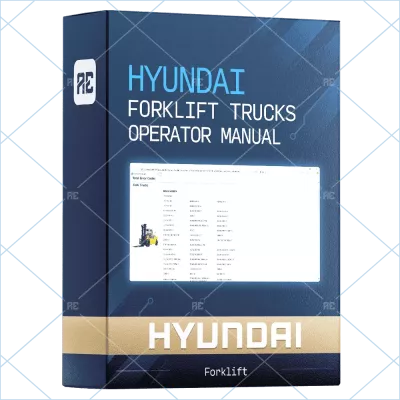 HYUNDAI FORKLIFT TRUCKS OPERATOR MANUAL 2021.03