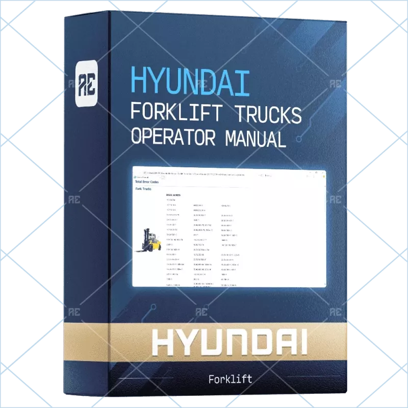 HYUNDAI FORKLIFT TRUCKS OPERATOR MANUAL 2021.03