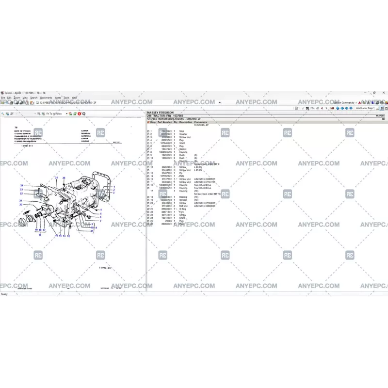 AGCO AG AGRICULTURAL ALL DATABASE (EU - UK) 2.1.80 [2021.02]