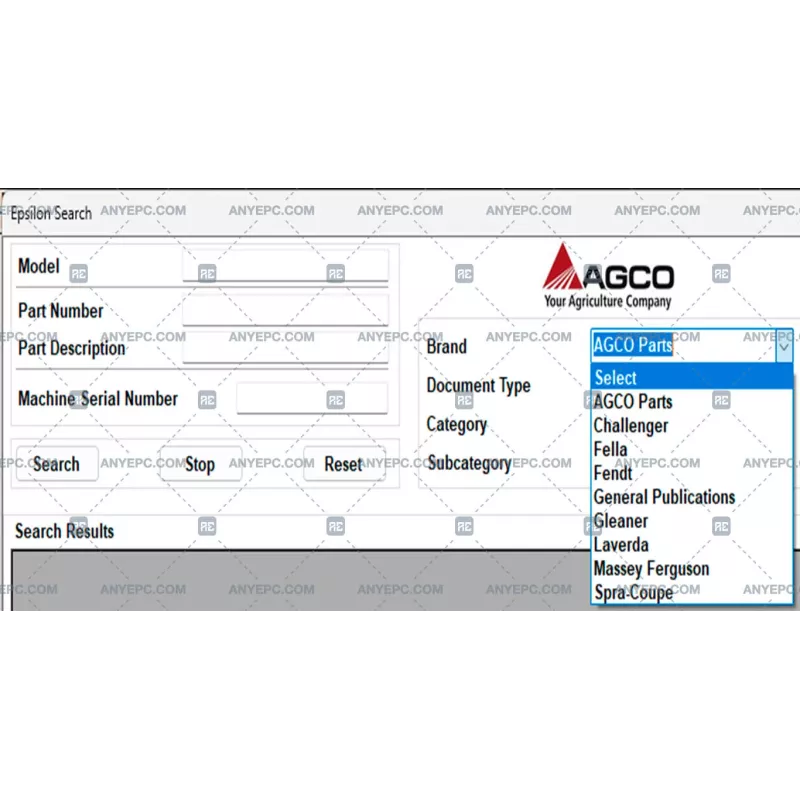 AGCO AG AGRICULTURAL ALL DATABASE (EU - UK) 2.1.80 [2021.02]