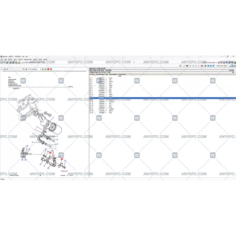 AGCO AG AGRICULTURAL ALL DATABASE (EU - UK) 2.1.80 [2021.02]