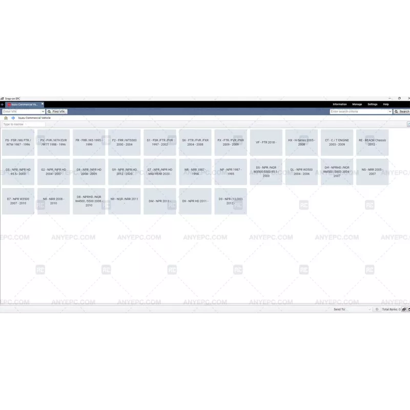 ISUZU COMMERCIAL VEHICLE TRUCKS SNAP ON NORTH AMERICA V2.0.0.0 [2020.12]