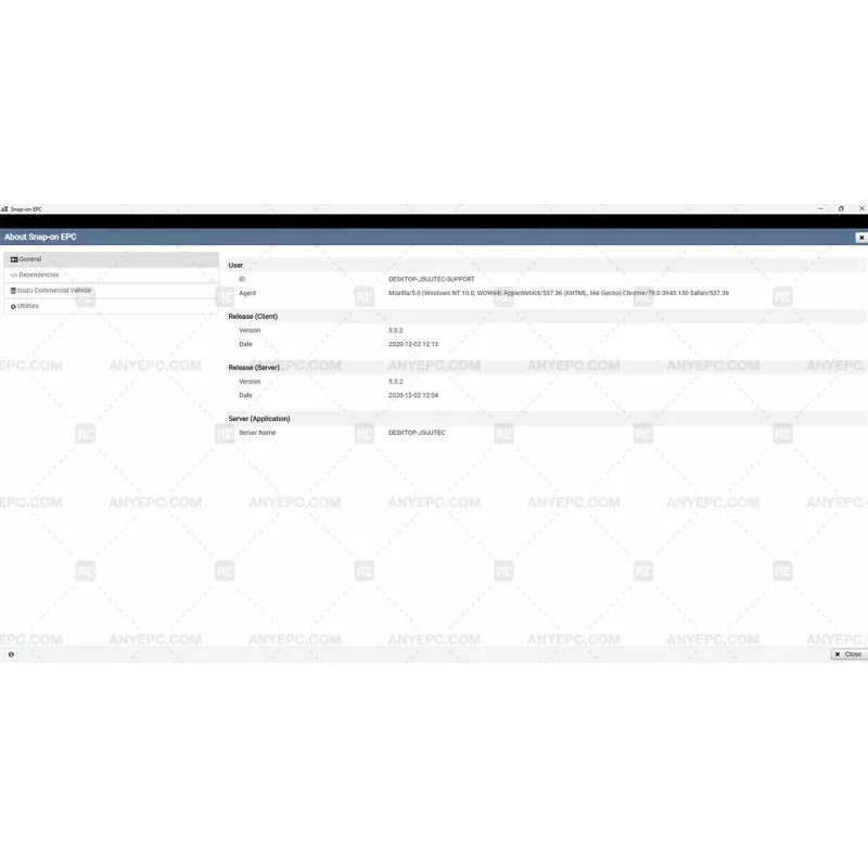 ISUZU COMMERCIAL VEHICLE TRUCKS SNAP ON NORTH AMERICA V2.0.0.0 [2020.12]