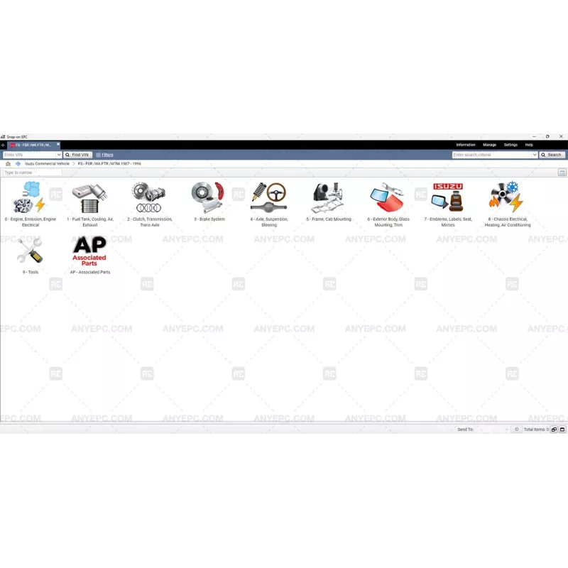 ISUZU COMMERCIAL VEHICLE TRUCKS SNAP ON NORTH AMERICA V2.0.0.0 [2020.12]
